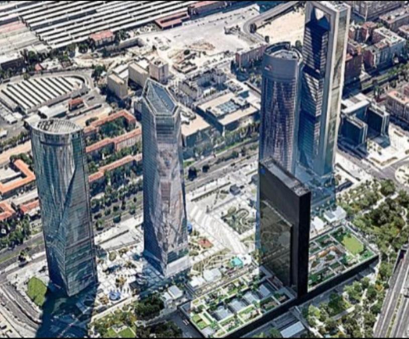 Appartamento Chamartin De Frente A 4 Torres Madrid Esterno foto